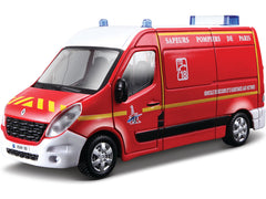 Macheta Bburago Emergency Vehicol Masina De Pompieri De Paris Scara 1/50 Bb32025-32008