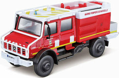 Macheta Bburago Emergency Vehicol Scara 1/50 Masina Pompieri Cu Scara Bb32025A1-32017