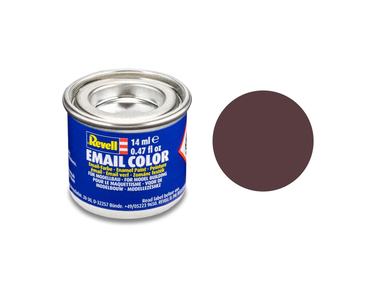 Vopsea leather brown matt pentru modelism Revell 14 ml  32184
