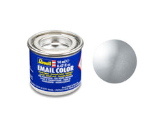 Vopsea argintiu metalizat pentru modelism Revell 14 ml 32190