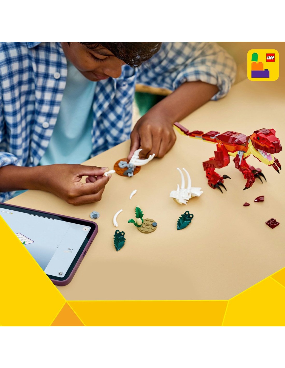 LEGO® Creator 3 în 1 – Dinozaur feroce