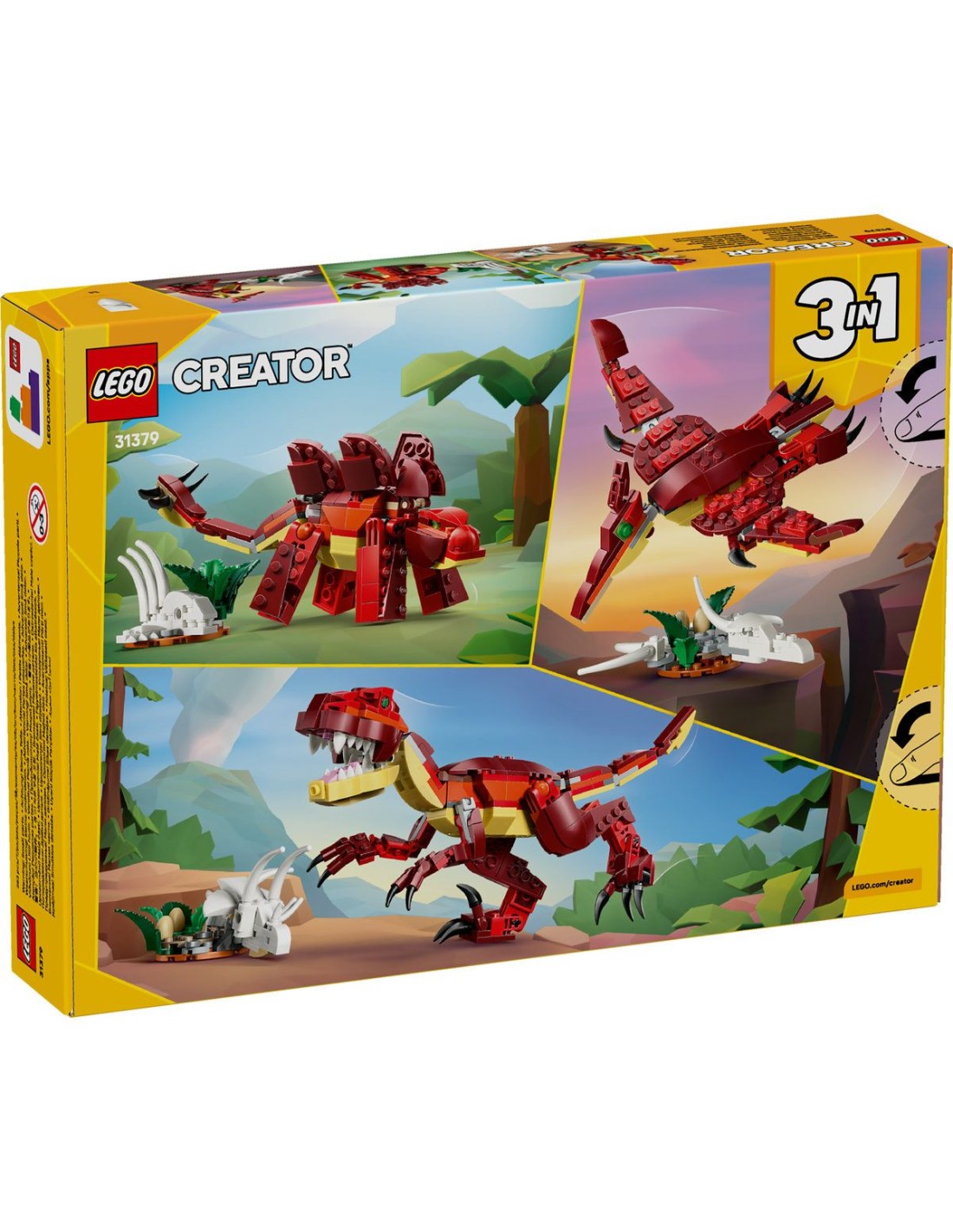 LEGO® Creator 3 în 1 – Dinozaur feroce
