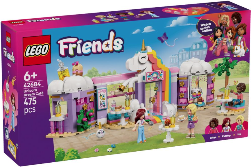 LEGO® Friends - Cafeneaua De Vis Unicorn