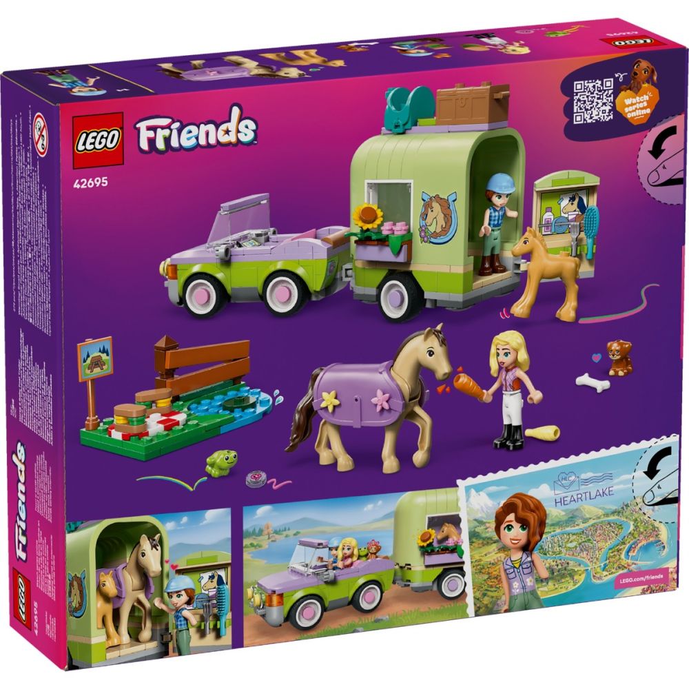LEGO® Friends – Remorcă pentru cal și mânz