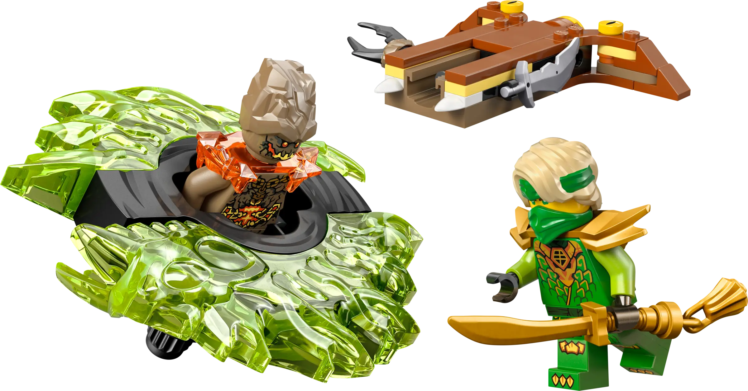 LEGO® NINJAGO - Lloyd Vs Spinnerul Monstru De Pământ