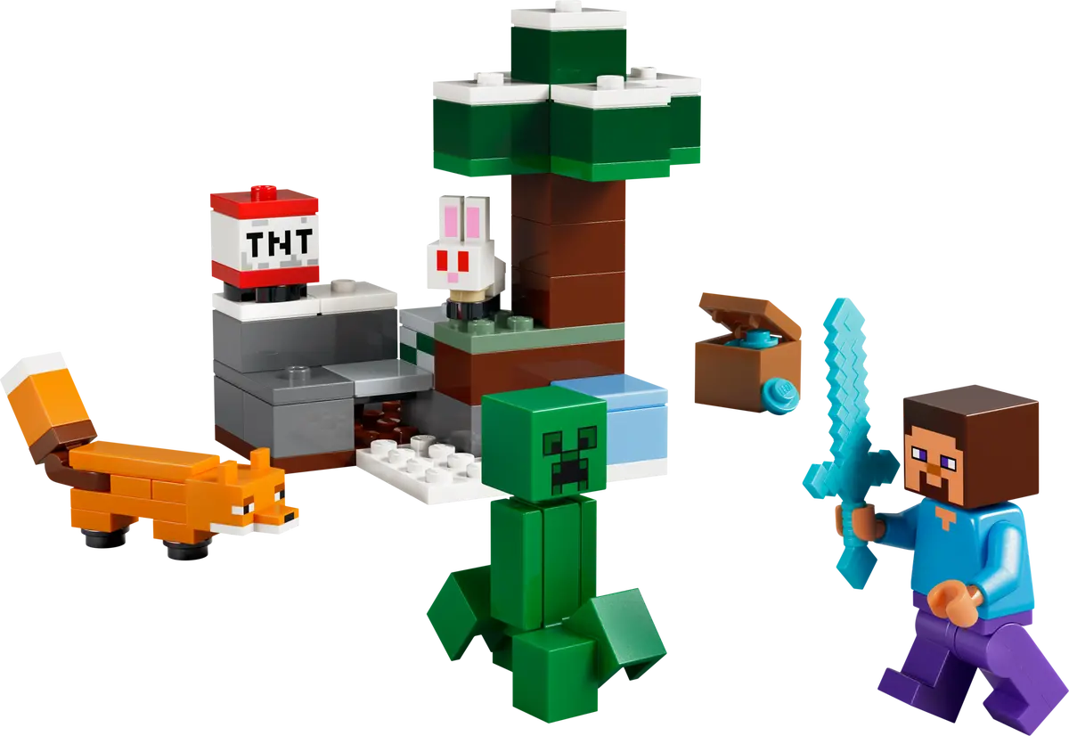 LEGO® Minecraft® - Aventura Din Taiga A Lui Steve