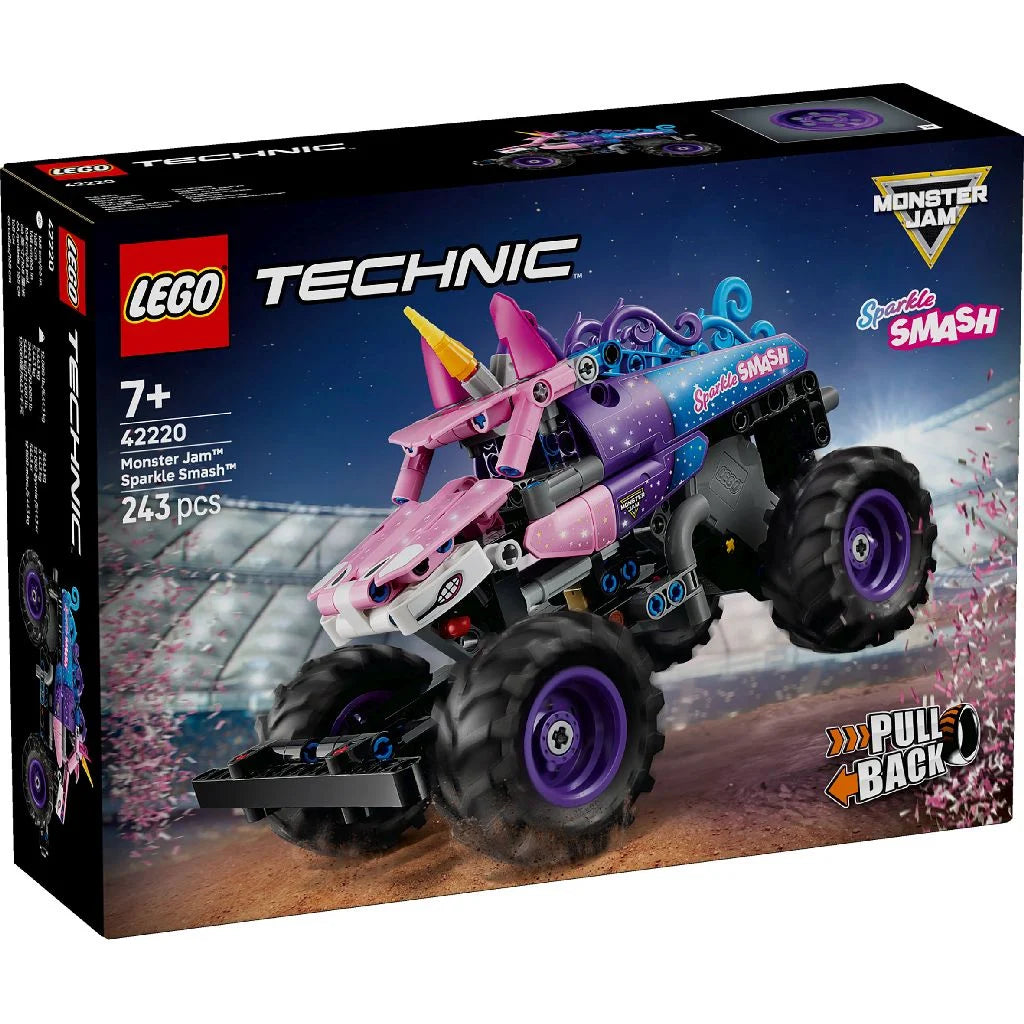 LEGO® Technic - Monster Jam™ Sparkle Smash™ Cu Motor Cu Arc