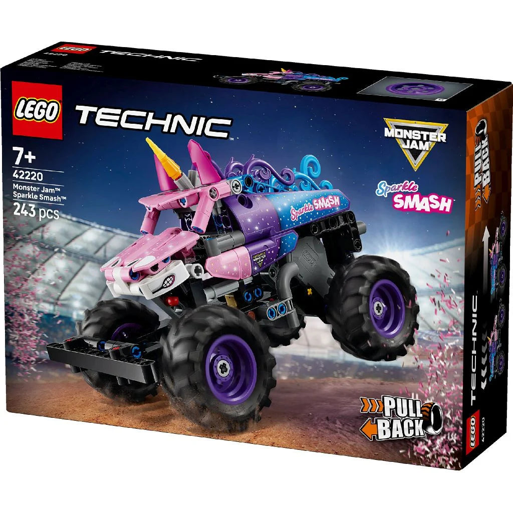 LEGO® Technic - Monster Jam™ Sparkle Smash™ Cu Motor Cu Arc