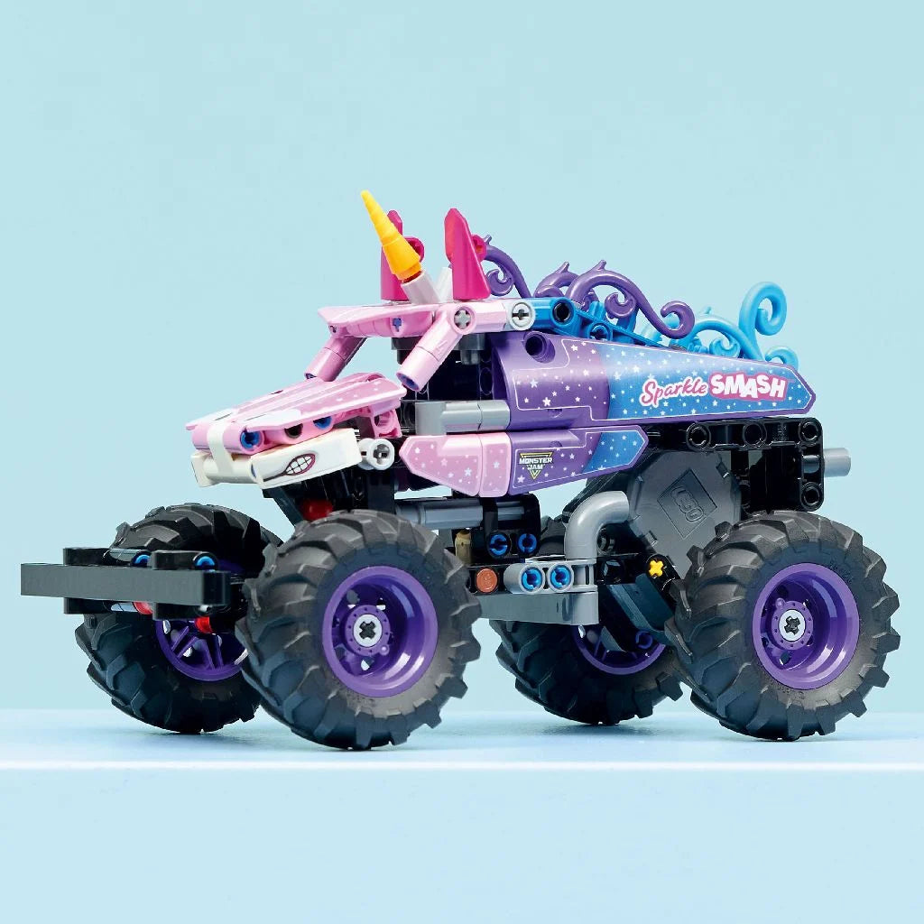 LEGO® Technic - Monster Jam™ Sparkle Smash™ Cu Motor Cu Arc