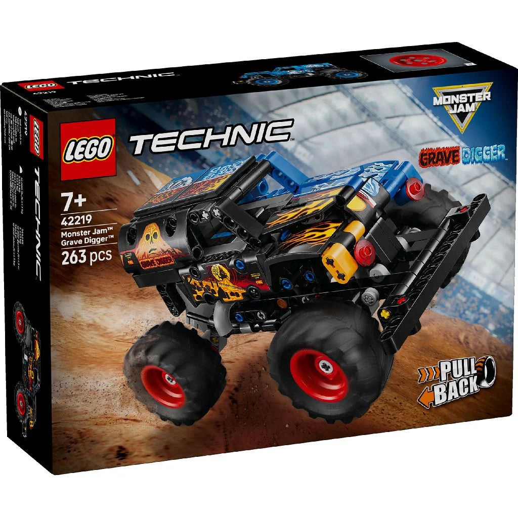 LEGO® Technic - Monster Jam™ Grave Digger™ Foc Și Gheață