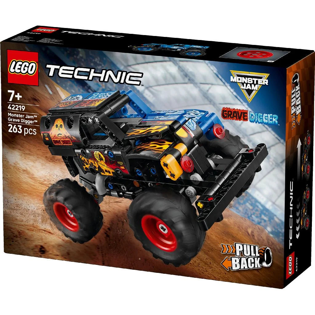 LEGO® Technic - Monster Jam™ Grave Digger™ Foc Și Gheață