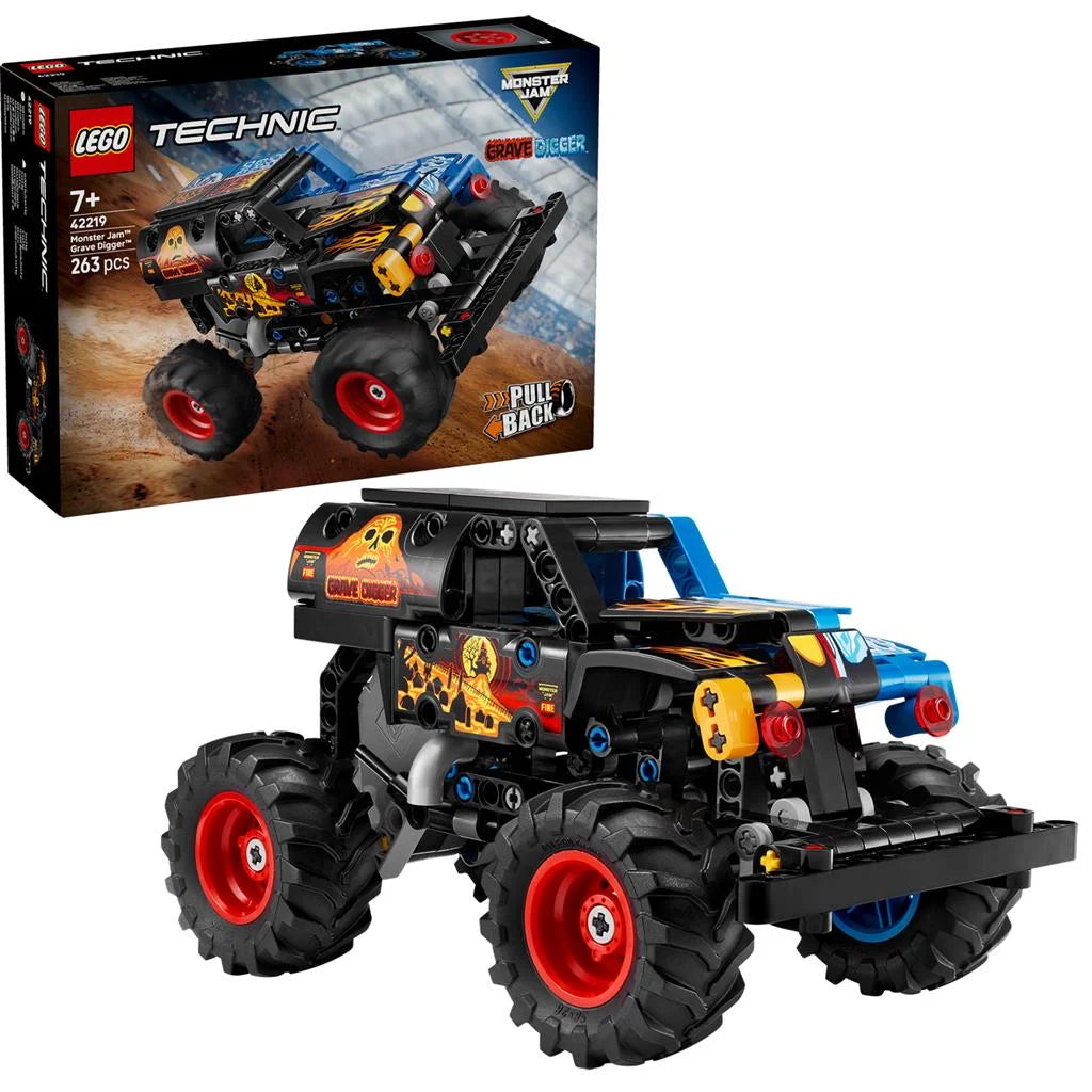 LEGO® Technic - Monster Jam™ Grave Digger™ Foc Și Gheață