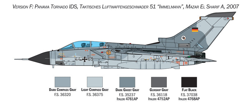 MACHETA MILITARA DE CONSTRUIT TORNADO GR.1/IDS 1:48 ITALERI IT35107