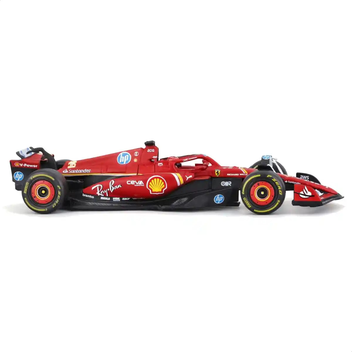 Macheta Bburago 1:43 Ferrari Racing #16 Charles Leclerc Bb36880-36843/16