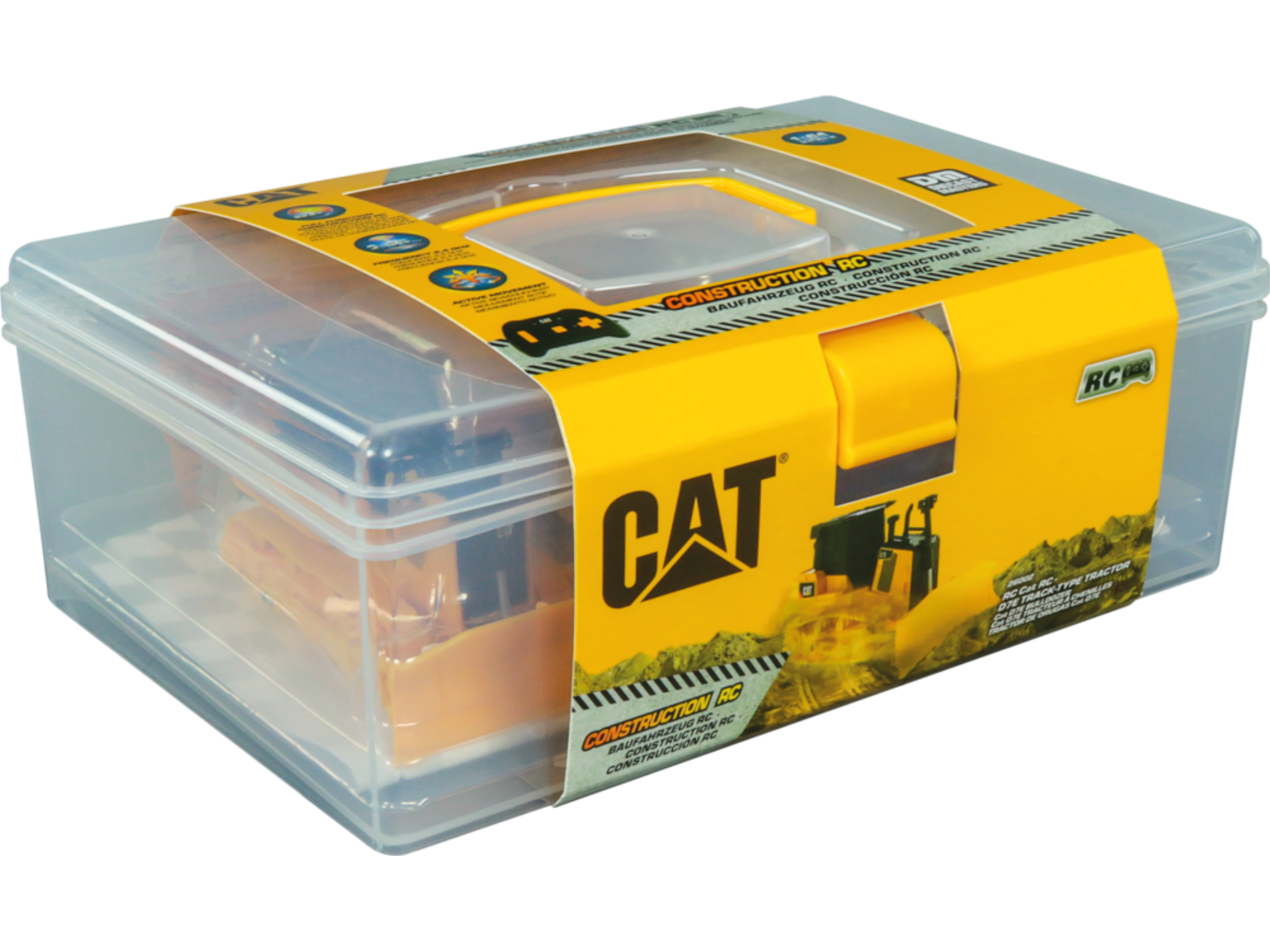 Revell Control Tractor Rc 1:64 Cat D7E Track-Type Revrc37026002