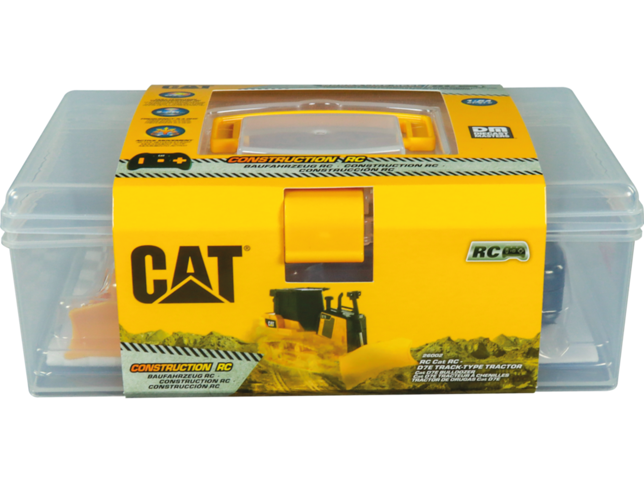 Revell Control Tractor Rc 1:64 Cat D7E Track-Type Revrc37026002