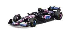 MACHETA MASINUTA BBURAGO 1/43 F1 BWT ALPINE TEAM #10 PIERRE GASLEY CU CASCA BB38073
