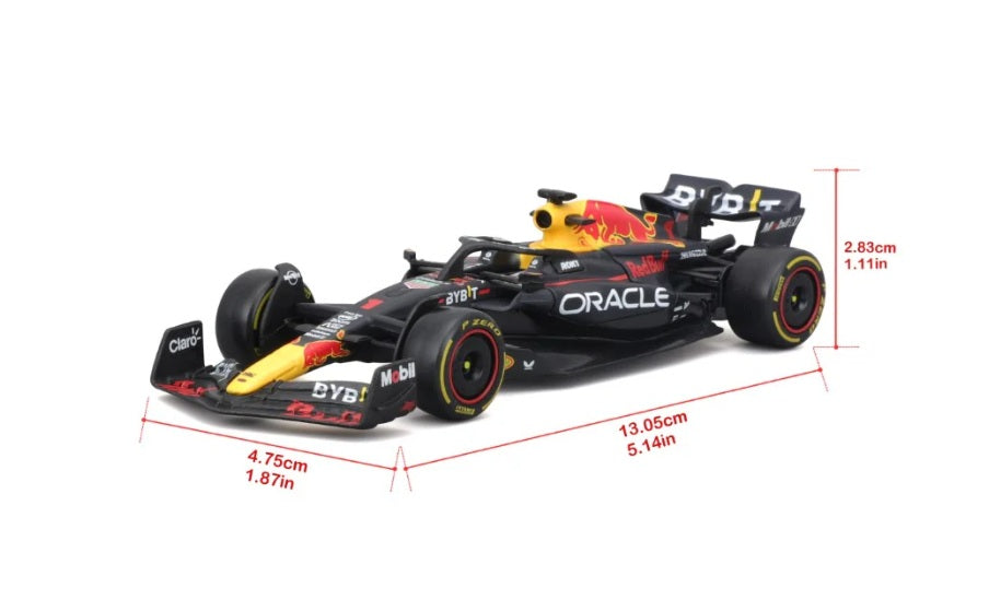 MACHETA BBURAGO FORMULA 1 1/43 -RED BULL 2023 VERSTAPPEN BB38082/1