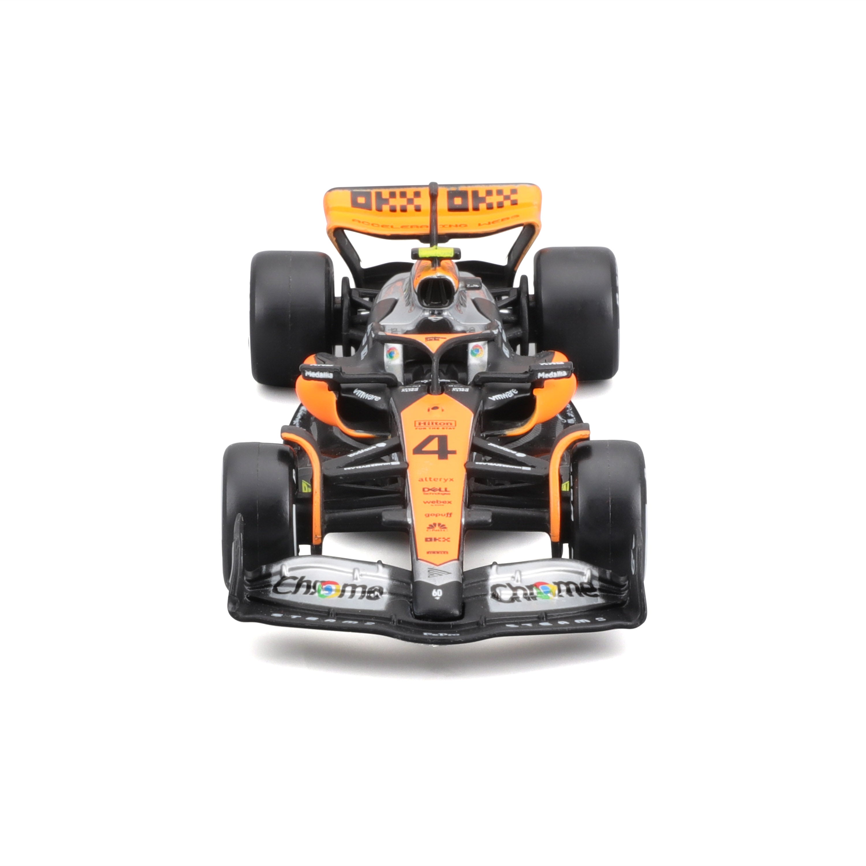 MACHETA BBURAGO FORMULA 1 1/43 RACE - McLaren F1 Team MCL60 (2023) #4 Lando Norris BB38087/4