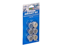 Vopsea Pe Baza De Apa Revell Civilian Aircraft Set 6X 5Ml Rev39072