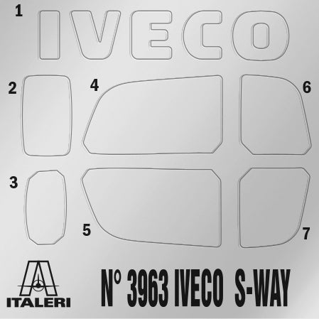 MACHETA  ITALERI CAMION IVECO STRALIS S-WAY SCARA 1:24 IT3963S