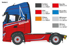 MACHETA  ITALERI CAMION IVECO STRALIS S-WAY SCARA 1:24 IT3963S