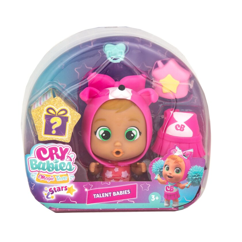 IMC916111-916180 Papusa Bebelusi Mini Cry Babies Stars Talent Babies Roxy