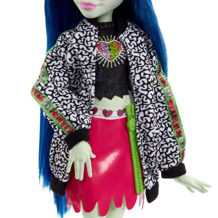 Papusa de colectie Monster High Ghoulia Yelps si accesorii  HHK58