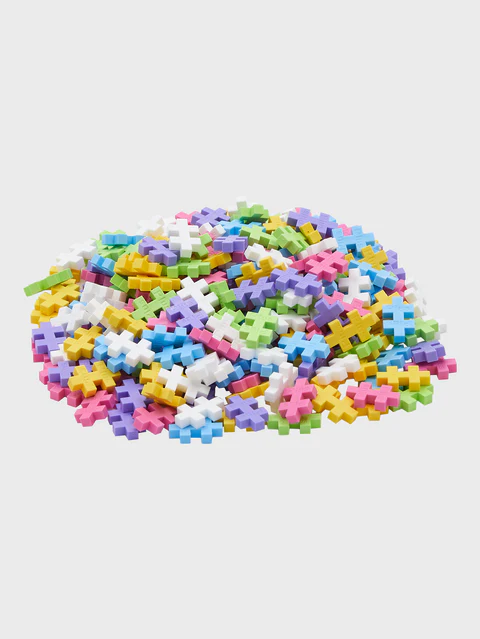 Puzzle Plus-Plus Pastel Mix100 Buc In Tub Plus4025