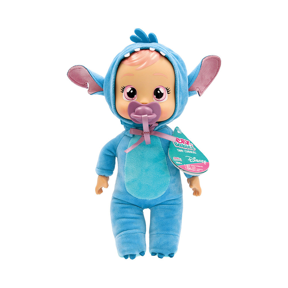 Papusa bebelus Cry Babies Tiny Cuddles Disney Stitch, IMC927780-925540