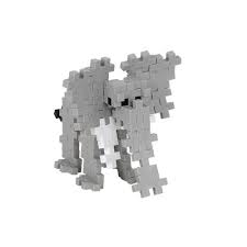 Puzzle Plus-Plus Elephant 100 Buc In Tub Plus4091