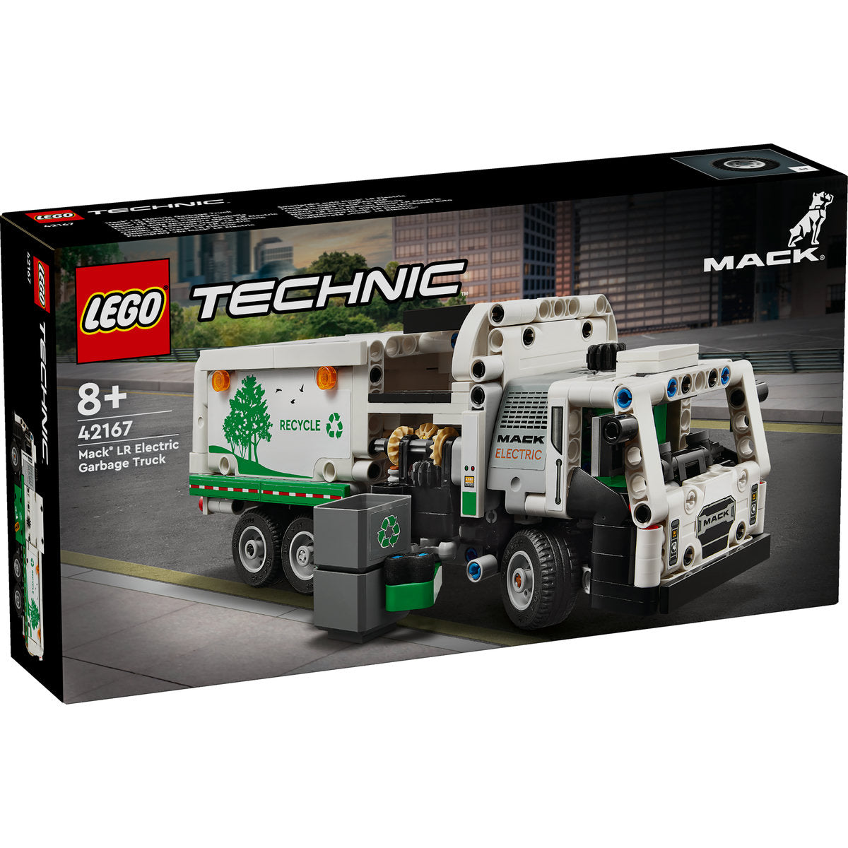 LEGO® Technic - Autogunoiera Mack® LR electric 42167, 503 piese