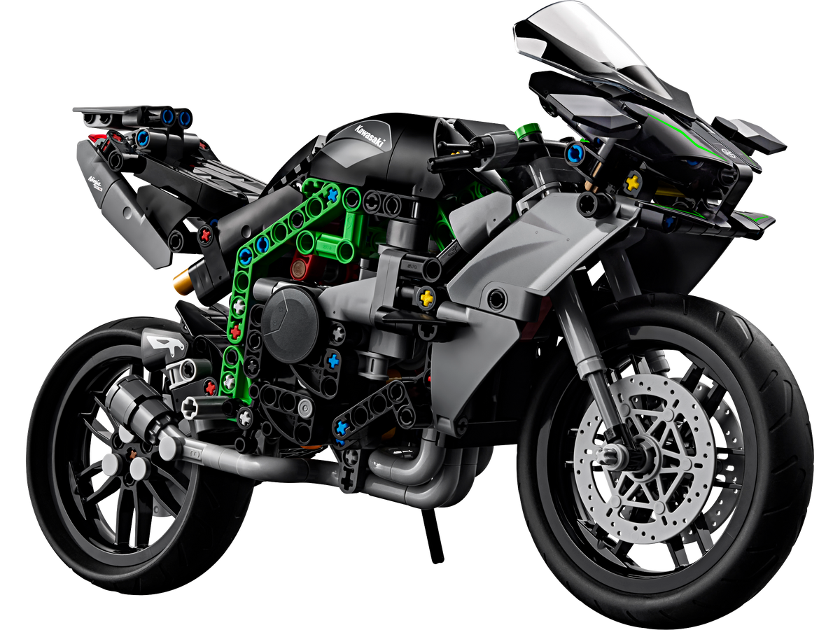 LEGO® Technic - Motocicleta Kawasaki Ninja H2R 42170, 643 piese
