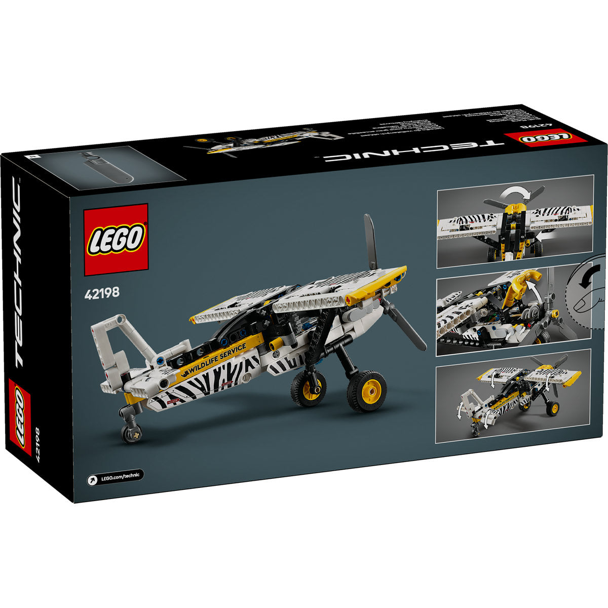 LEGO® Technic - Avion pentru zone greu accesibile 42198, 333 piese