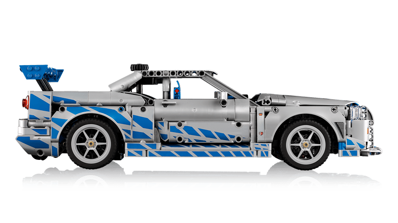 LEGO® Technic - Masina Nissan Skyline GT-R (R34) din Mai furios, mai iute 42210, 1410 piese