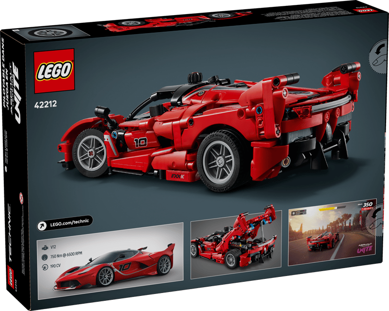 LEGO® Technic - Ferrari FXX K 42212, 897 piese