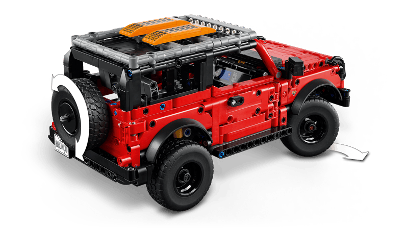 LEGO® Technic - SUV Ford Bronco® 42213, 943 piese