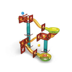 Set de bile magnetice cu placi, 45 de piese Geomag