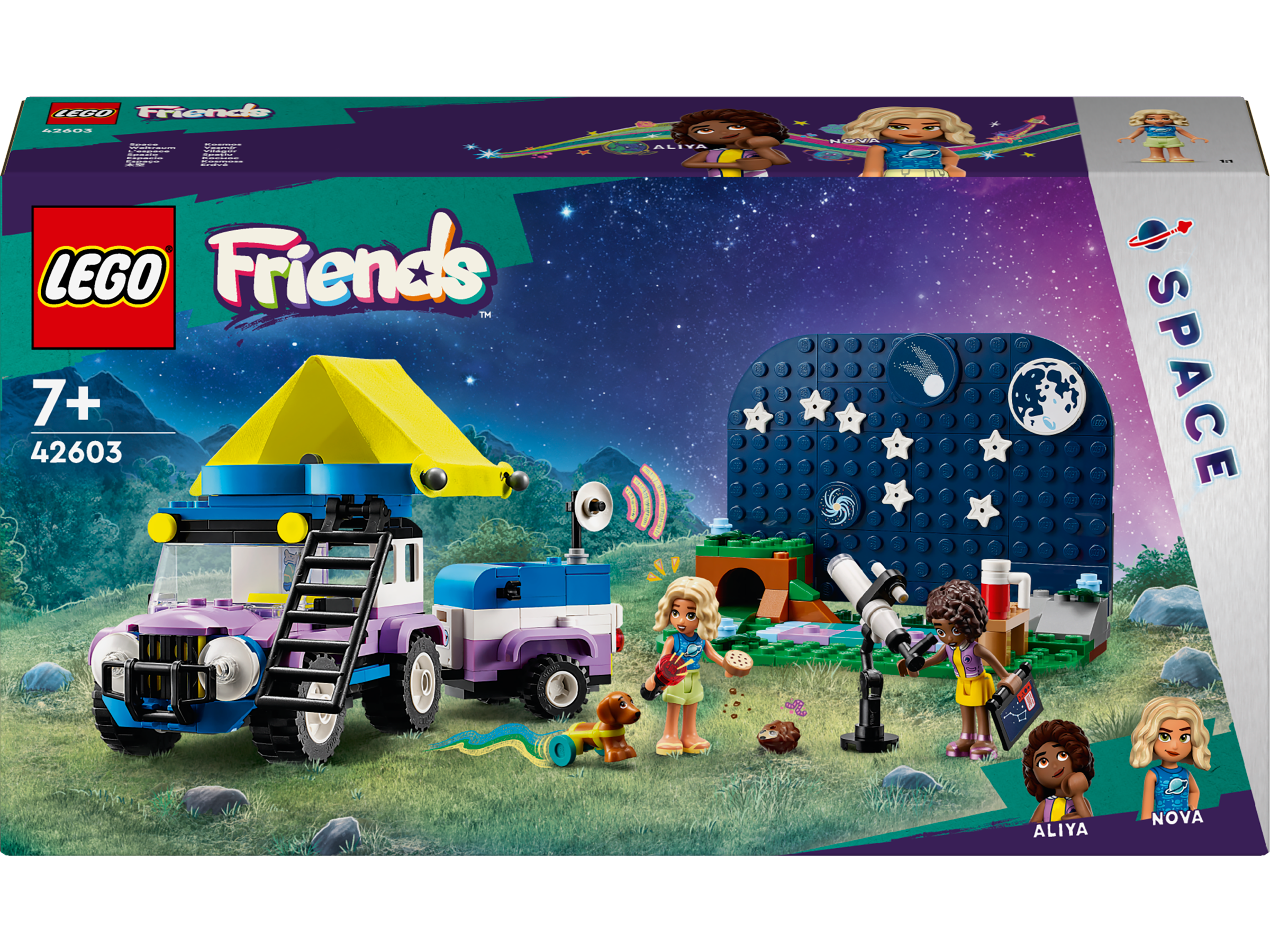 LEGO® Friends - Vehicul de camping pentru observarea stelelor 42603, 364 piese