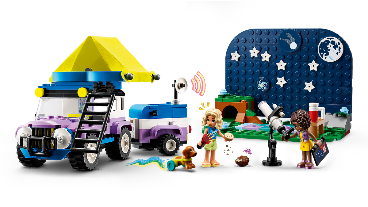 LEGO® Friends - Vehicul de camping pentru observarea stelelor 42603, 364 piese