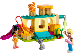 LEGO® Friends - Aventuri pe terenul de joaca pentru pisici 42612, 87 piese