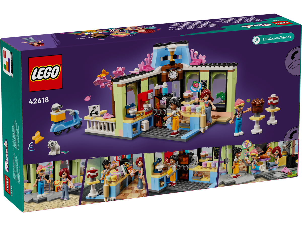 LEGO® Friends - Cafenea din orasul Heartlake 42618, 426 piese