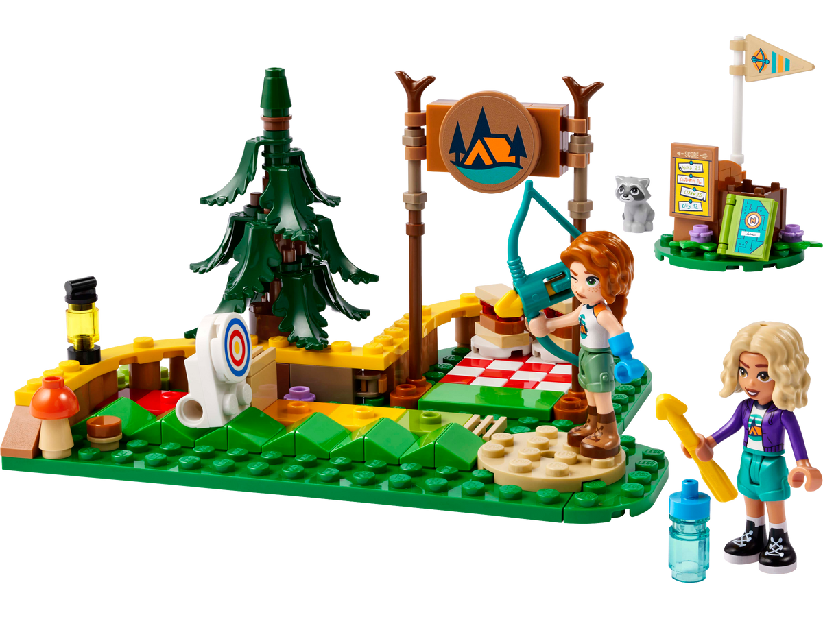 LEGO® Friends - Poligonul de tir cu arcul din tabara de aventuri 42622, 157 piese