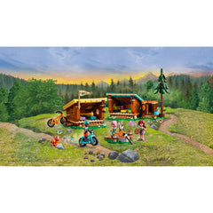LEGO® Friends - Cabane confortabile in tabara de aventuri 42624, 437 piese