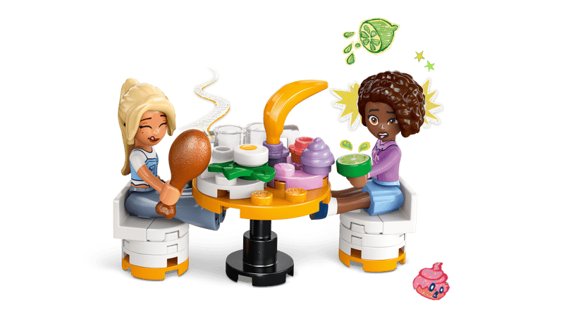 LEGO® Friends - Restaurant si scoala de gastronomie 42655, 896 piese