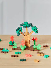 Puzzle Plus-Plus Jungle Mix 100 Buc In Tub Plus4266