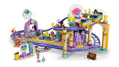 Set de constructie LEGO® Friends Roller-coaster cu sirene 42703, Jucarii pentru Copii, Jucarii pentru Fete si Baieti, Idee de Cadou pentru Copii, 864 piese