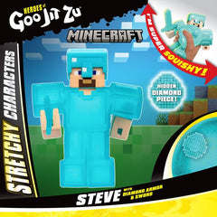 Figurina Goo Jit Zu Minecraft S2 Hero Pack Steve Goj43102-42766