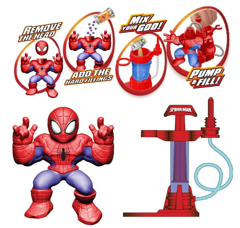 Figurina Goo Jit Zu Spiderman Creator De Erou Goj43003