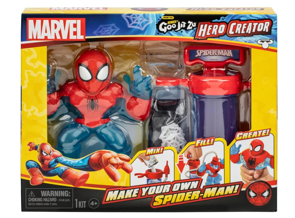 Figurina Goo Jit Zu Spiderman Creator De Erou Goj43003